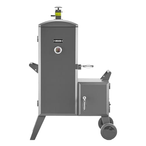 VEVOR Charcoal Offset Smoker (6-grate vertical)