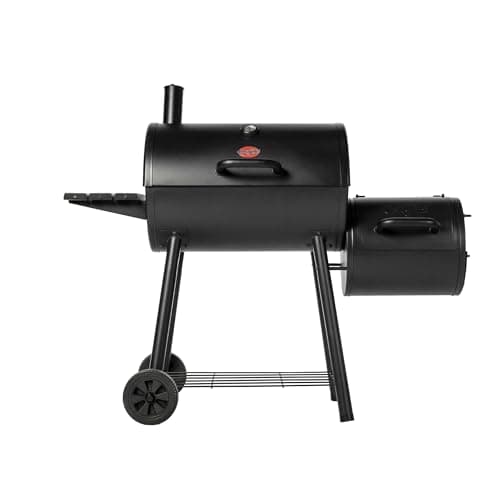 Char-Griller Smokin' Pro Charcoal Grill & Offset Smoker