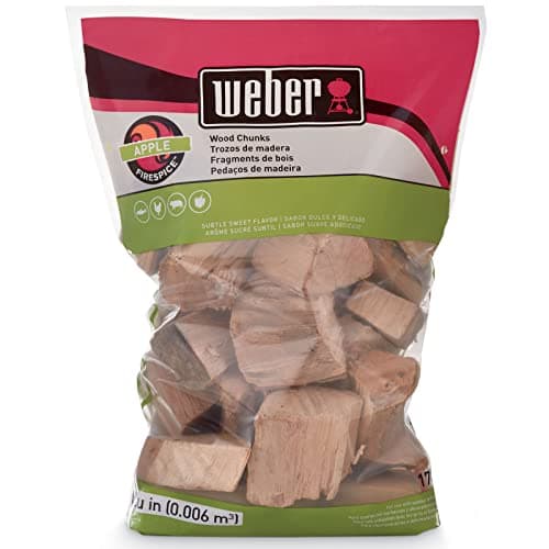 Weber Apple Wood Chunks (350 cu in, 4 lb)