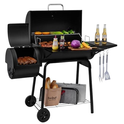 Royal Gourmet CC1830S Charcoal Grill & Offset Smoker